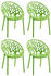 CLP 4er Set Gartenstuhl Hope