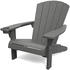 Keter Alpine Adirondack Gartenstuhl Kunststoff grau (250464)