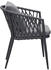 LC Home Unicamo Sunrepo Stapelstuhl anthrazit (229741-6)