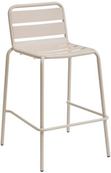 Hespéride Bar chair stackable Phuket Light Grey