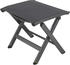 MWH Kedline Gartenhocker klappbar 50x44 cm Aluminium/Textil anthrazit