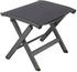 MWH Kedline Gartenhocker klappbar 50x44 cm Aluminium/Textil anthrazit
