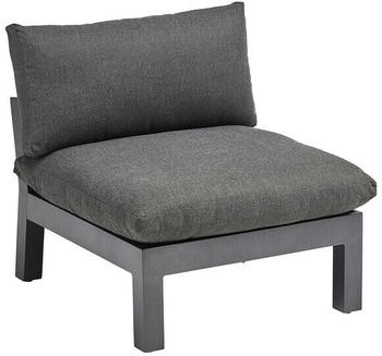Kettler Comfort Mittelmodul Aluminium/Agora Dunkelgrau