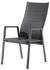 Sieger Navaro Gartenstuhl stapelbar Eisen/Kunststoff grau (910-G-SG)