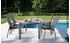 Sieger Navaro Gartenstuhl stapelbar Eisen/Kunststoff grau (910-G-SG)