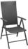 vidaXL Stapelbare Gartenstuhl 2er Set Polyrattan schwarz (42796)