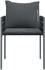 vidaXL Gartenstuhl mit Kissen 4er Set 54x61x83 cm Polyrattan schwarz (3187089)