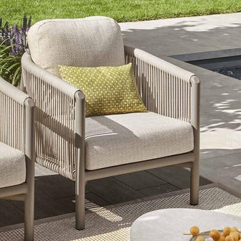 Applebee Bora Bora Loungesessel Aluminium/Rope/Bee Wett Natur (72000226)