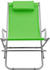 vidaXL Schaukelstuhl 2er Set Stahl grün (310339)