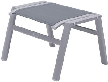Outflexx Hocker Alu/Textilene 49x55x37cm silber/grau (PC5306)