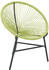 vidaXL Acapulco Gartenstuhl Polyrattan grün (313141)