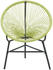 vidaXL Acapulco Gartenstuhl Polyrattan grün (313141)