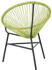 vidaXL Acapulco Gartenstuhl Polyrattan grün (313141)