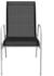 vidaXL Stapelbare Gartenstuhl 2er Set Stahl/Textilene schwarz (313070)