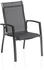Kettler LEGATO CURVE SILVER-LINE Stapelsessel anthrazit/anthrazit