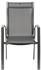 Kettler LEGATO CURVE SILVER-LINE Stapelsessel anthrazit/anthrazit