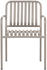 ebuy24 Stella Gartenstuhl 2er Set grau