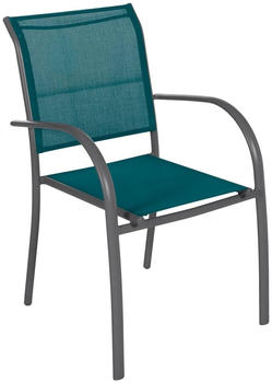 Hespéride Piazza Garden Stacking Armchair Blue/Grey
