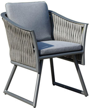 Outflexx Sessel Oranger Blossom Aluminium/Geflecht 60x62x75cm anthrazit (OS209705-1A)