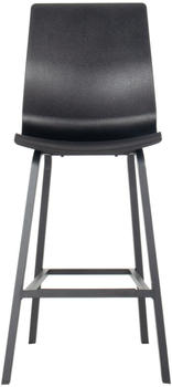 Hartman Sophie Wave Barhocker Aluminium/Kunststoff carbon black