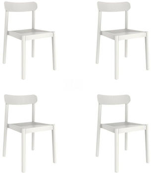 Garbar Elba Chair (4 pcs) white