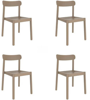 Garbar Elba Chair (4 pcs) sand