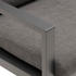 OUTLIV. Sydney Gartensessel Aluminium/Polster Dunkelgrau
