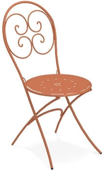 E-MU PIGALLE Klappstuhl 4er Set 88x42x57cm ahornrot