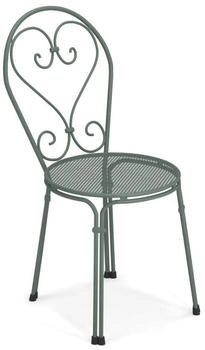 E-MU PIGALLE Stuhl 4er Set 85x45x54cm dunkelgrün