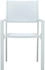 vidaXL Gartenstuhl 4er Set weiß Kunststoff Rattanoptik (47888)