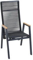 Siena Garden Gartensessel "BOLOGNA Move Sessel" Aluminiumgestell, Rope Geflecht,