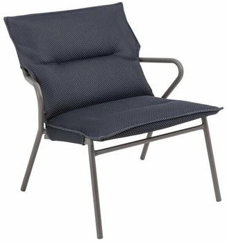 Lafuma Vence Loungesessel Stahl/BeComfort Dunkelgrau