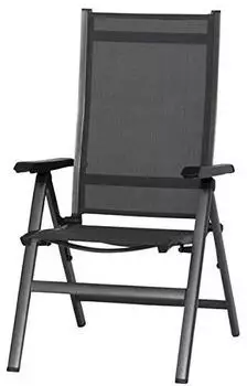 MWH Elements Klappsessel Aluminium/Textilen anthrazit/Grau (879308)