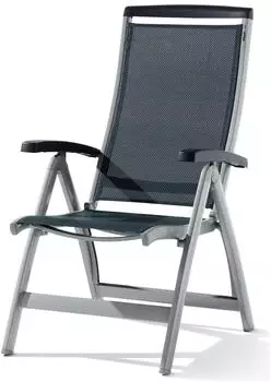 Sieger Royal Klappsessel Graphit/Grau/Eisengrau (Typ 937/A)
