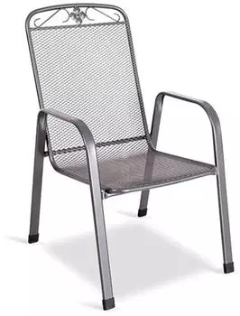 MWH Savoy Stapelsessel Streckmetall