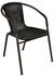 Dilego Bistrostuhl stapelbar (Stahl-Polyrattan)