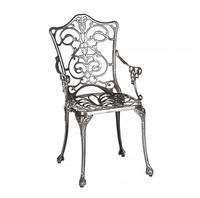 MERXX Gartensessel "Lugano" 1 Stk. tlg. Aluminium, graphit