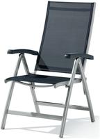 SIEGER 985-A-G, Sieger Bodega Relaxliege Aluminium Grau