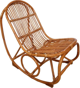 SIT Schaukelstuhl 53x96x100cm Rattan beige