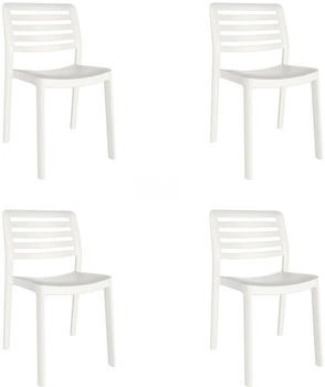 Garbar Wind Chair (4 pcs) white