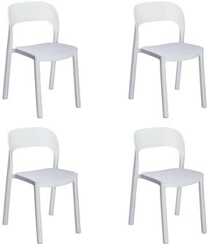 Garbar Ona Chair (4 pcs) white