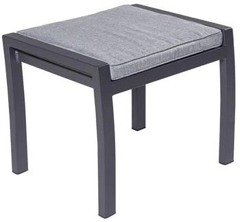 LC Home Sondrino Gartenhocker Aluminium/Kunstfaser Hellgrau