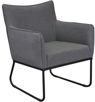 LC Home Loma Gartensessel Aluminium/Acryl Dunkelgrau