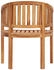 vidaXL Banana Chair solid Wood Teak