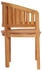 vidaXL Banana Chair solid Wood Teak