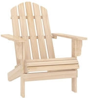 Adirondack-Gartenstuhl Massivholz Tanne| vidaXL : Farbe - Natur