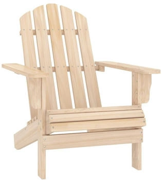 vidaXL Adirondack-Gartenstuhl natur