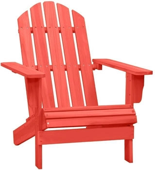 vidaXL Adirondack-Gartenstuhl rot