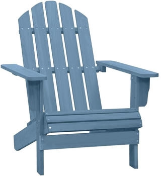 vidaXL Adirondack-Gartenstuhl blau