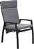 LC Home Garden Sondrino Positionsstuhl Aluminium (229652) anthrazit